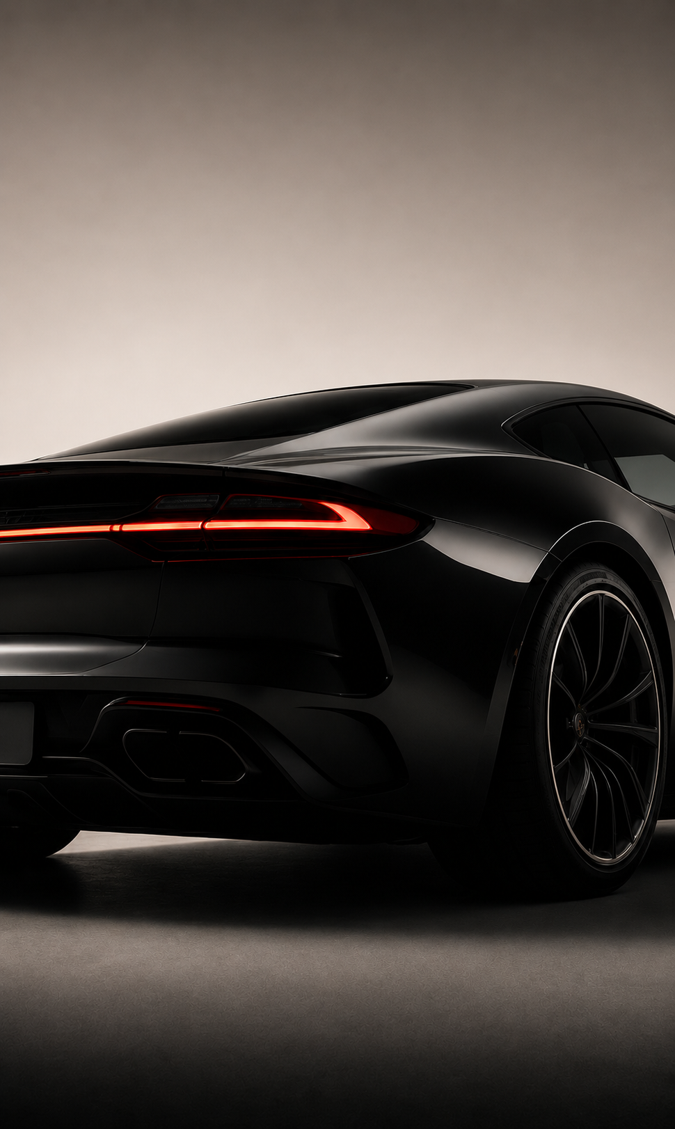 Cinematic automotive product photograph